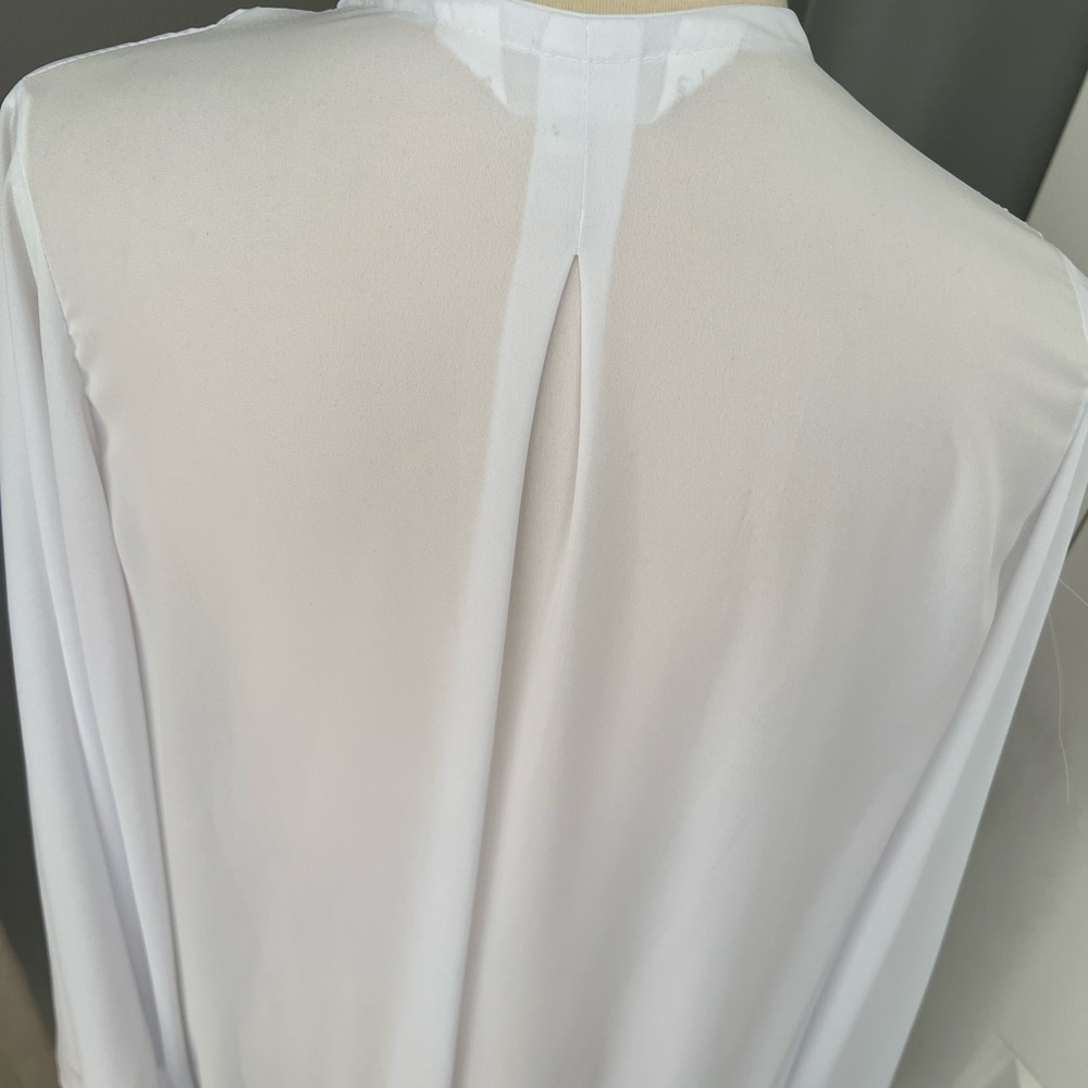 Jennafer Grace Ivory Sheer Kimono - Picture 6 of 14